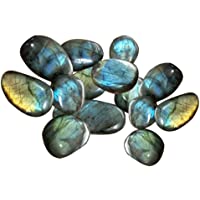 Los mejores  - Pinzhi Cristal Natural Moonstone Cuarzo Pulido Labradorita Mineral Objeto Piedra Curativa(0.03kg)
